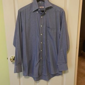Men’s Size Medium (15.5) Regular Fit Izod Longsleeve Dress Shirt